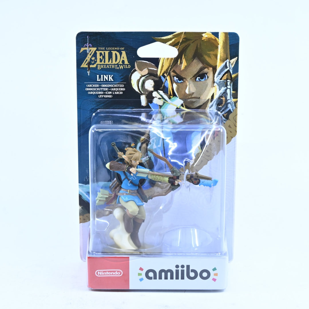 SEALED! Link Archer Amiibo - The Legend of Zelda: Breath of the Wild - Toy