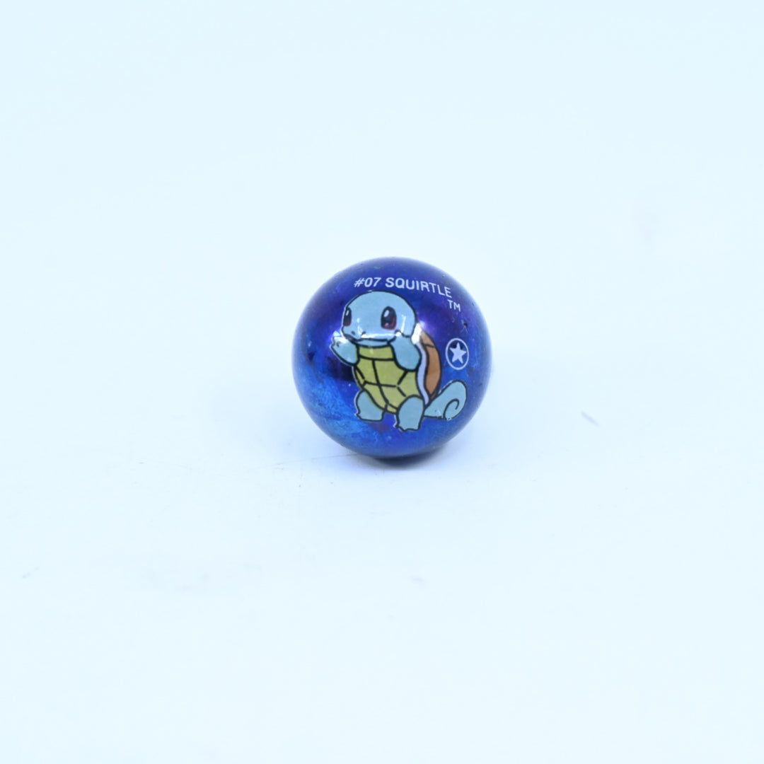 FIRST EDITION - #07 Squirtle - Holographic - Pokemon Marble - ToyBiz 1999 - Toy