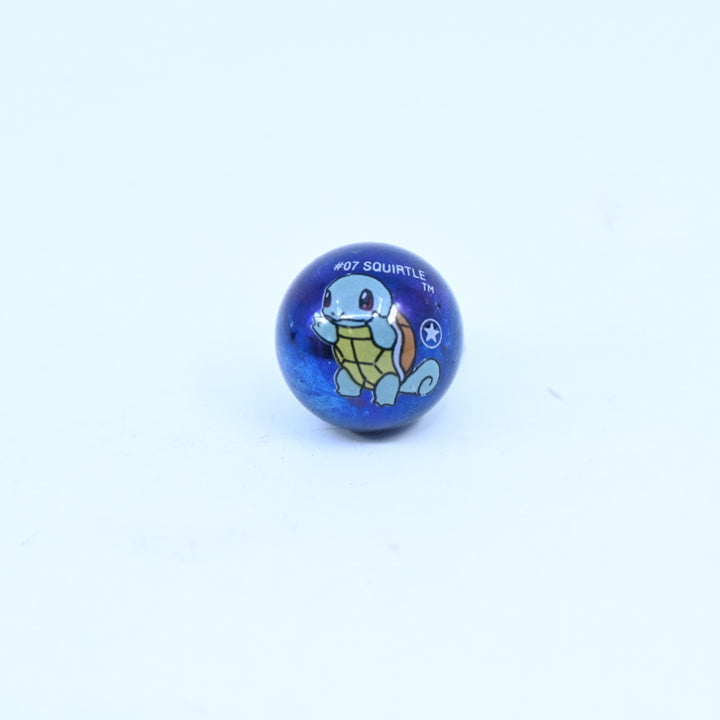 FIRST EDITION - #07 Squirtle - Holographic - Pokemon Marble - ToyBiz 1999 - Toy