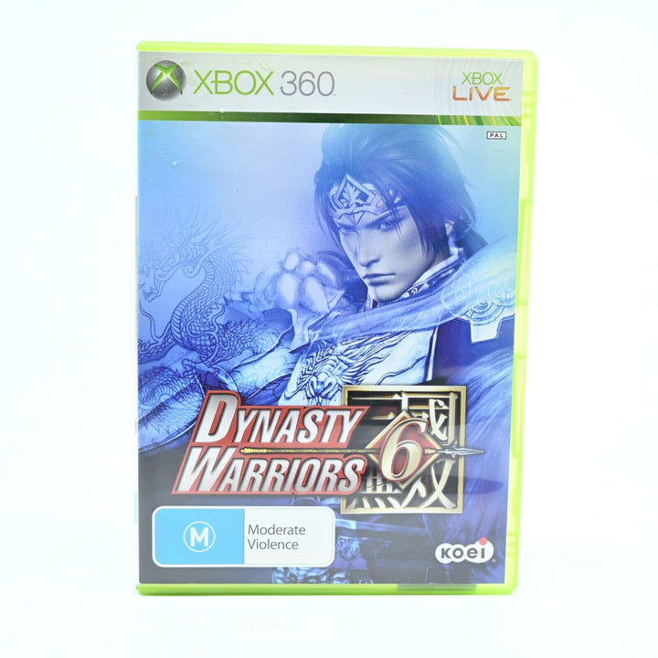 Dynasty Warriors 6 - Xbox 360 Game + Manual - PAL - NEAR MINT DISC!