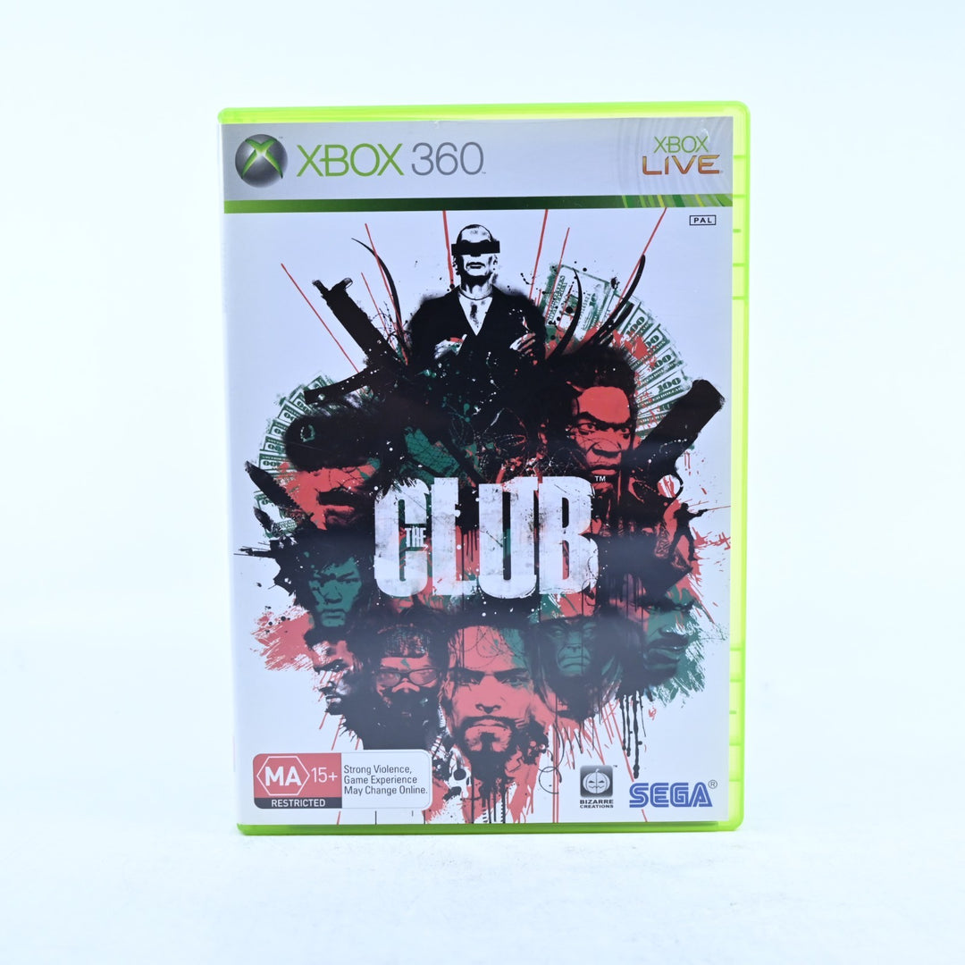 The Club - Xbox 360 Game + Manual - PAL - MINT DISC!