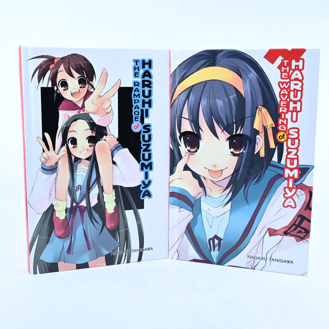 The Melancholy of Haruhi Suzumiya - Hard Cover Light Novel Vols 1-6 - Manga