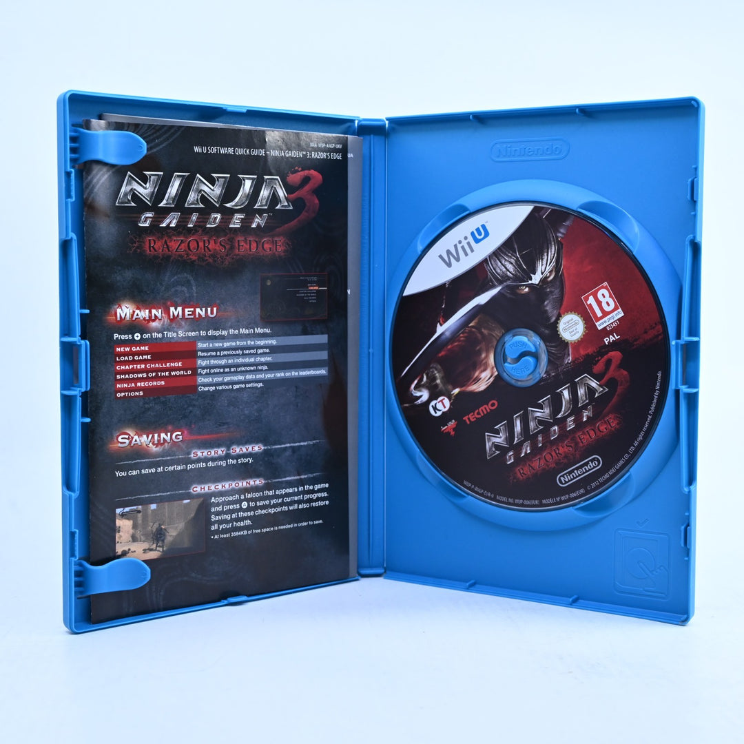 Ninja Gaiden 3: Razor's Edge - Nintendo Wii U Game - PAL - FREE POST!