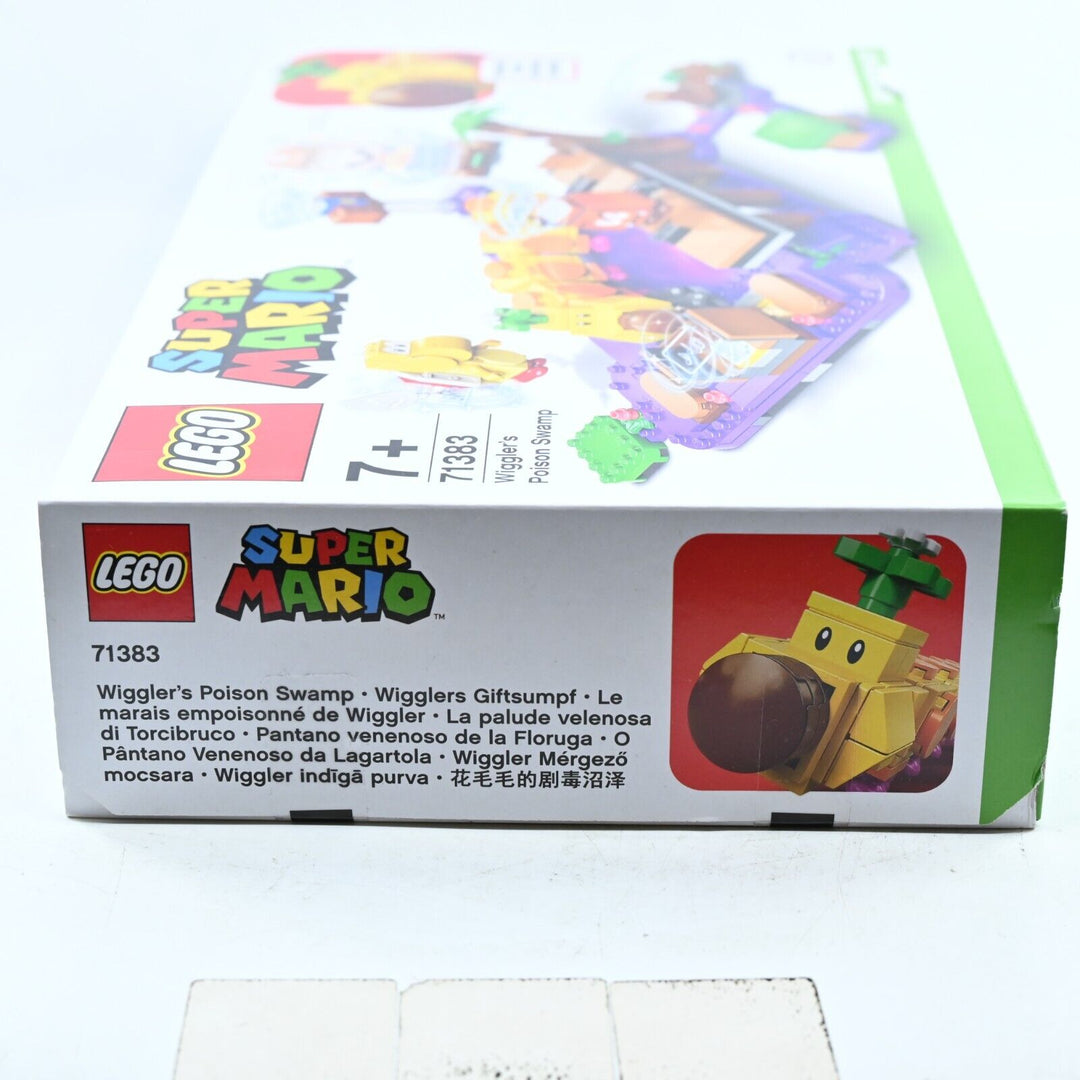 SEALED! LEGO 71383 Wiggler's Poison Swamp - Super Mario Expansion - Toy