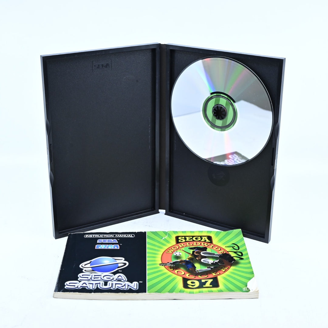 SEGA Worldwide Soccer 97 - Sega Saturn Game - PAL - MINT DISC!