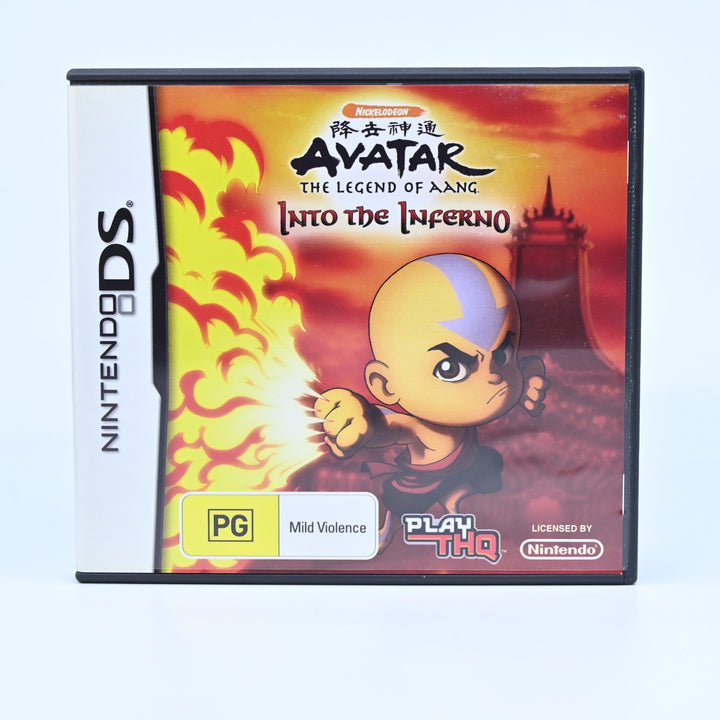 Avatar The Legend of Aang: Into the Inferno - Nintendo DS Game - PAL + Manual