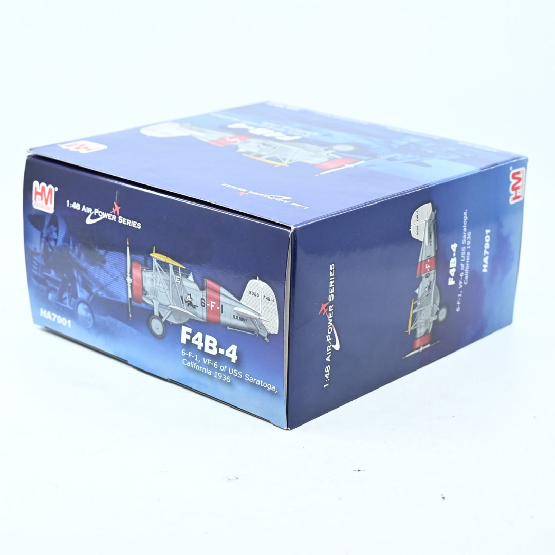 Hobby Master 1:48 F4B-4 6-F-1, VF-6 of USS Saratoga HA7901 - Die Cast Plane