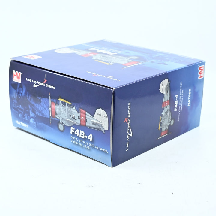Hobby Master 1:48 F4B-4 6-F-1, VF-6 of USS Saratoga HA7901 - Die Cast Plane