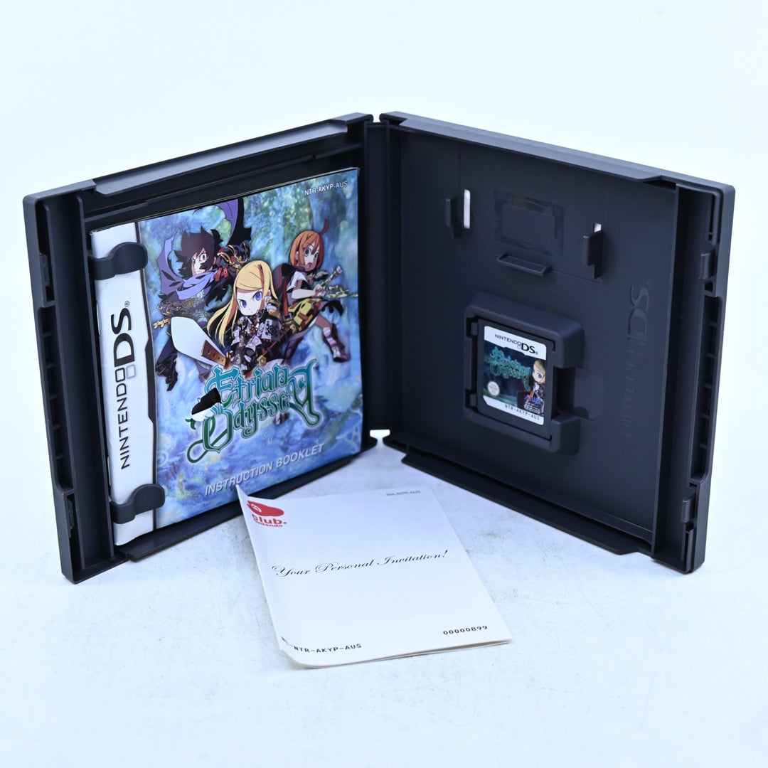 Etrian Odyssey - Nintendo DS Game - PAL + Manual - FREE POST!