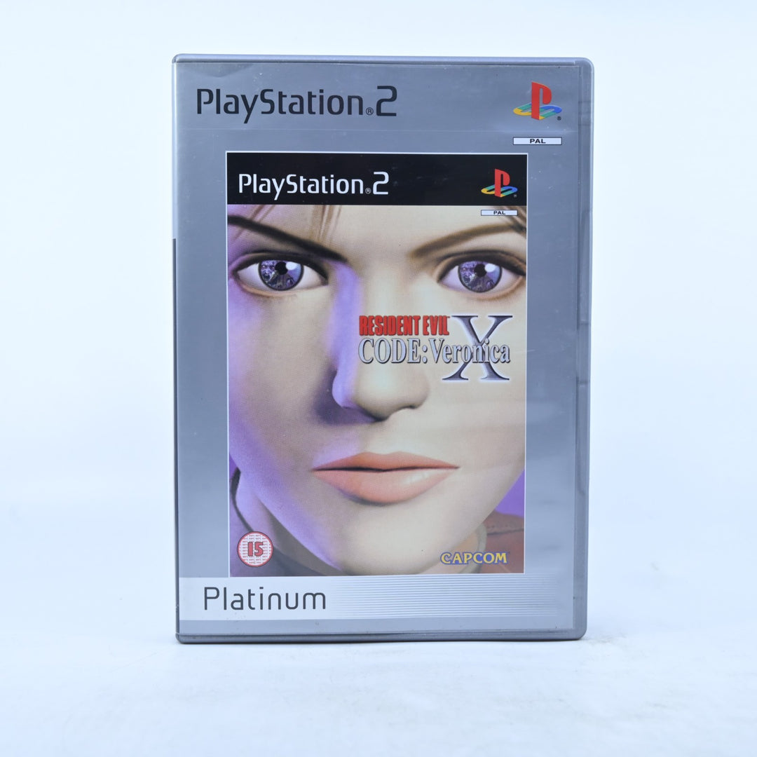 Resident Evil Code: Veronica X - Sony Playstation 2 / PS2 Game + Manual - PAL