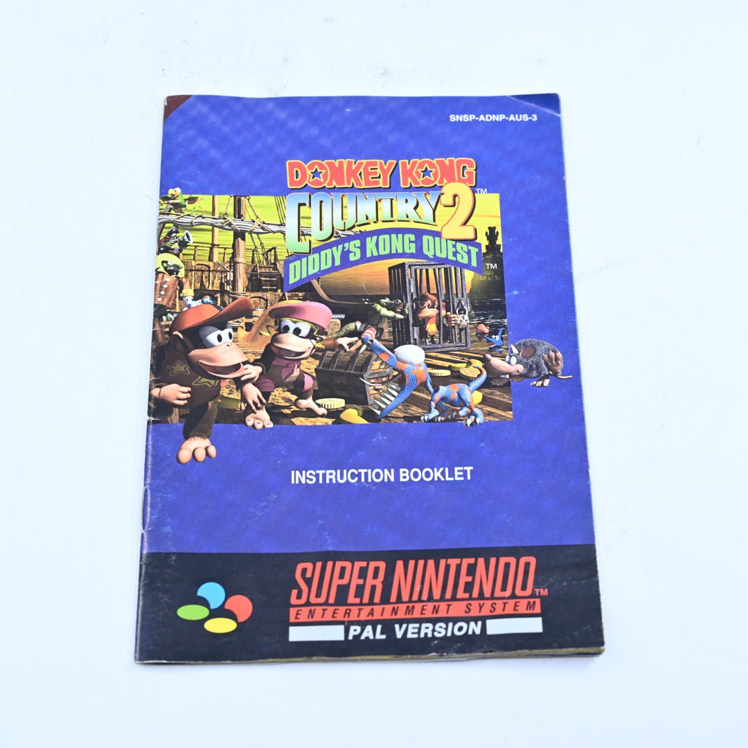 Donkey Kong Country 2: Diddy's Kong Quest - Super Nintendo / SNES Boxed Game