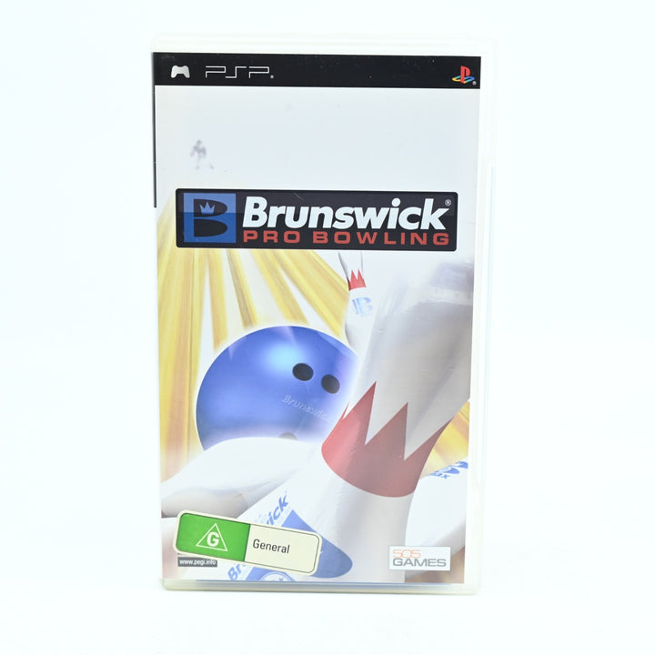 Brunswick Pro Bowling - Sony PSP Game + Manual - FREE POST!
