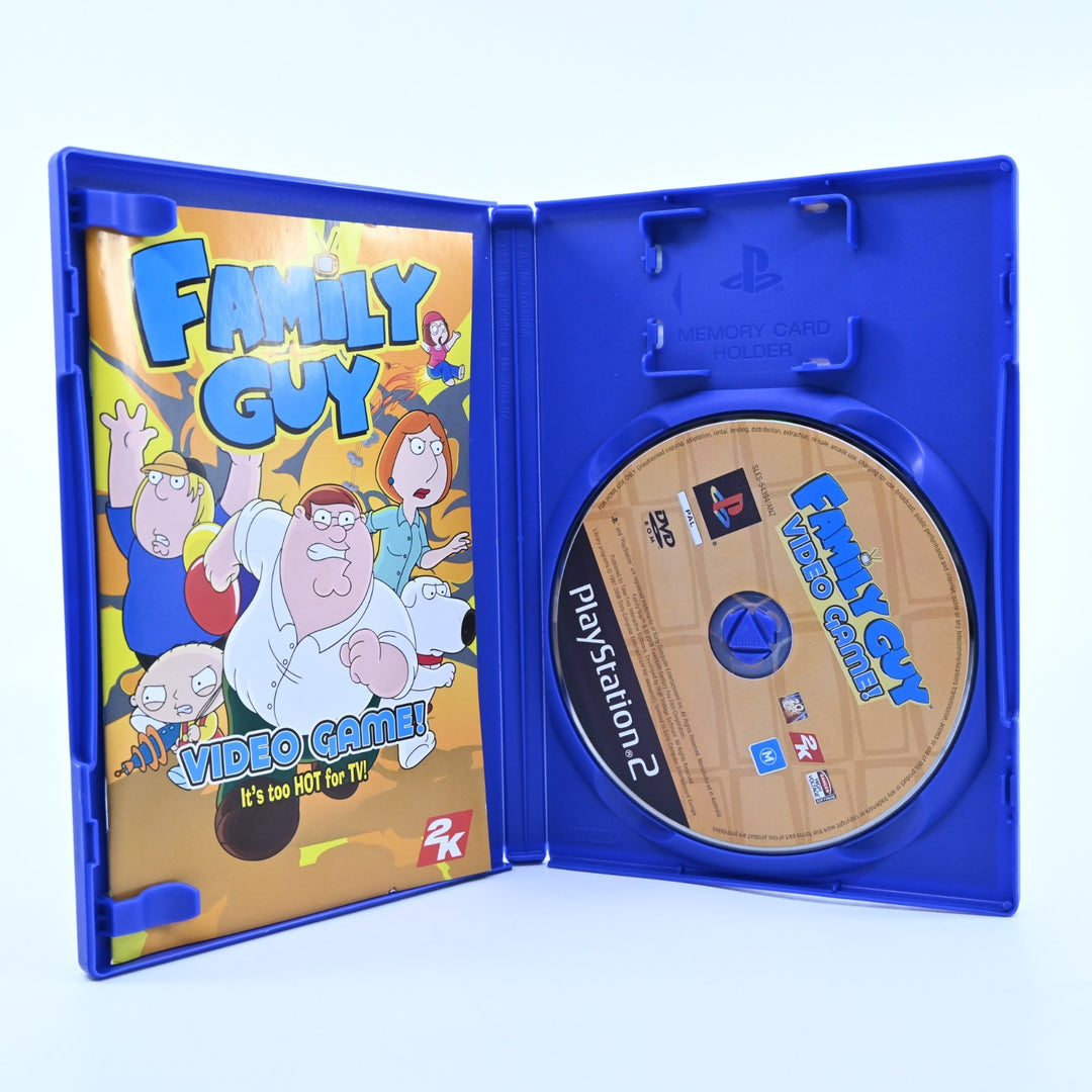 Family Guy Video Game - Sony Playstation 2 / PS2 Game + Manual - PAL