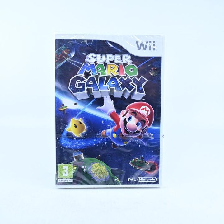 SEALED! Super Mario Galaxy - Nintendo Wii Game + Manual - PAL - MAKE OFFERS