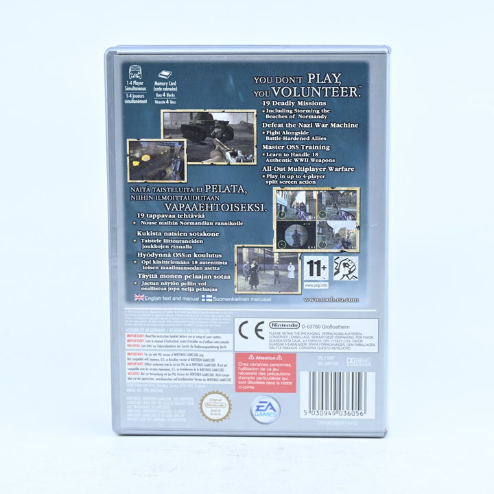 Medal of Honor Frontline - Nintendo Gamecube Game + Manual - PAL - FREE POST!
