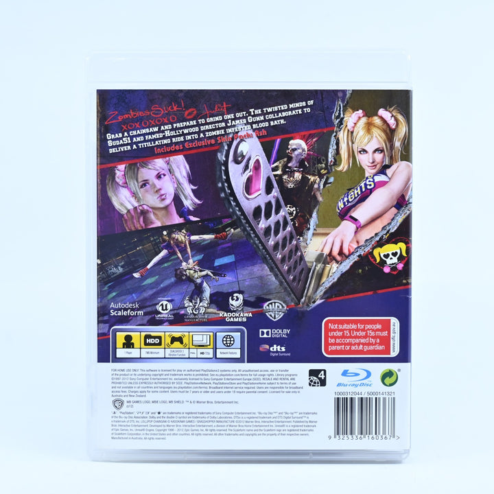 Lollipop Chainsaw - Sony Playstation 3 / PS3 Game + Manual - FREE POST!