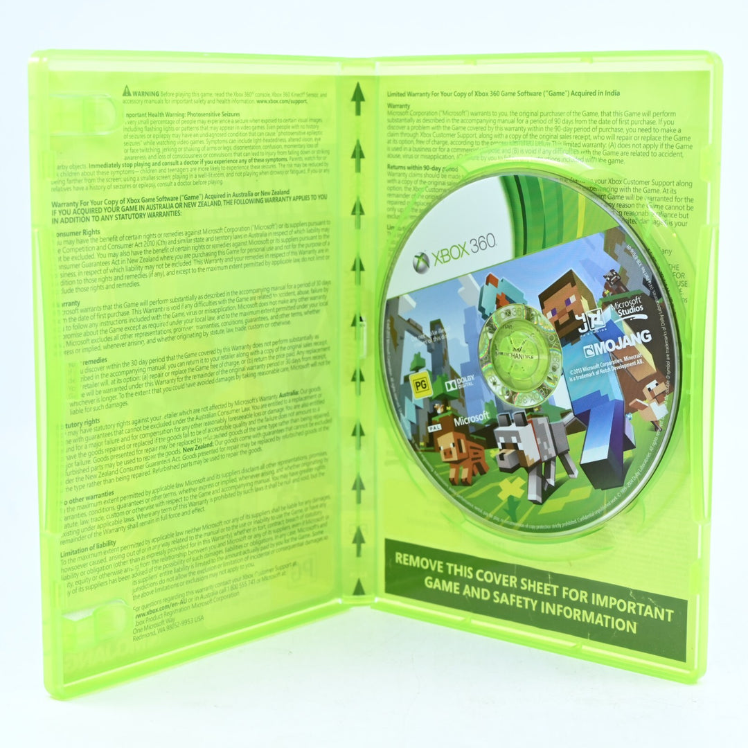 Minecraft - Xbox 360 Game - PAL - MINT DISC!