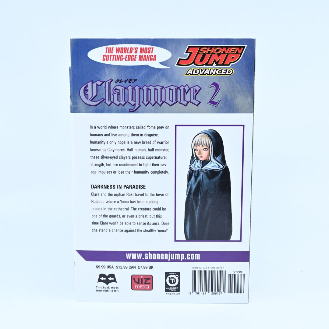 Claymore by Norihiro Yagi - Volumes 1 - 4 - Shonen Jump/Viz Media - Manga
