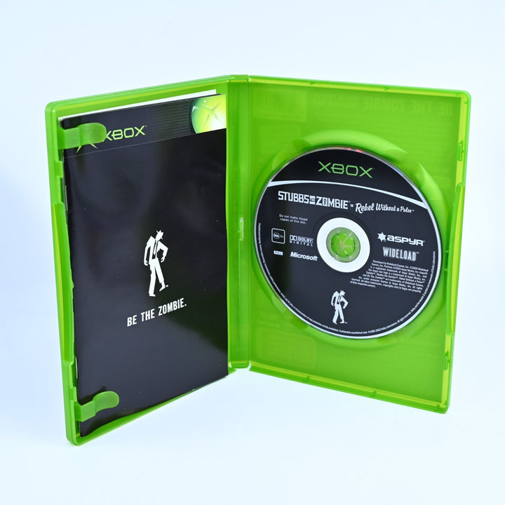 Stubbs The Zombie In Rebel Without a Pulse - Original Xbox Game + Manual - PAL