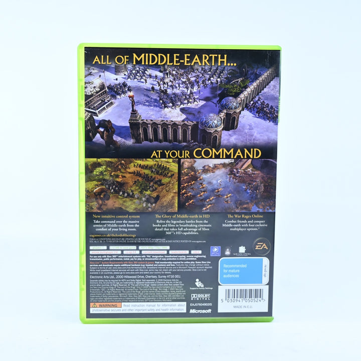The Lord of the Rings: Battle for Middle-Earth II - Xbox 360 Game + Manual