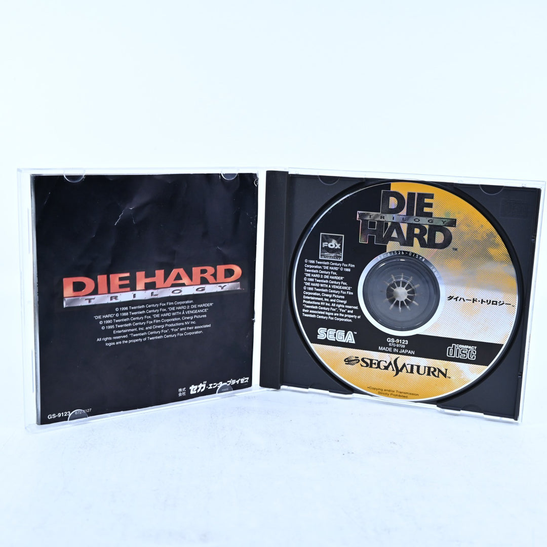 Dynamite Deka - [Die Hard Trilogy] - Sega Saturn Game + Manual - NTSC-J