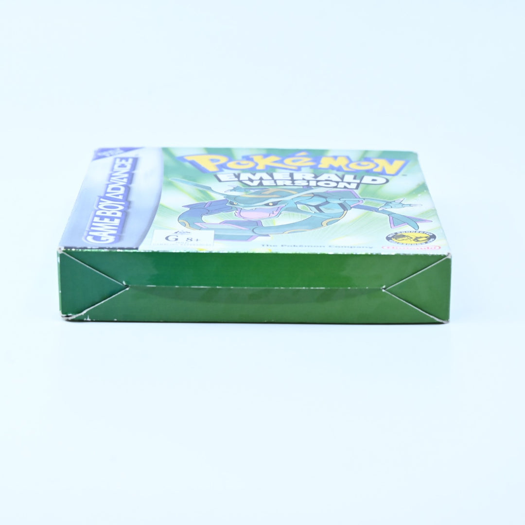 Pokemon Emerald Version - GBA Boxed Game - PAL - FREE POST! ORIGINAL BAGGIE!