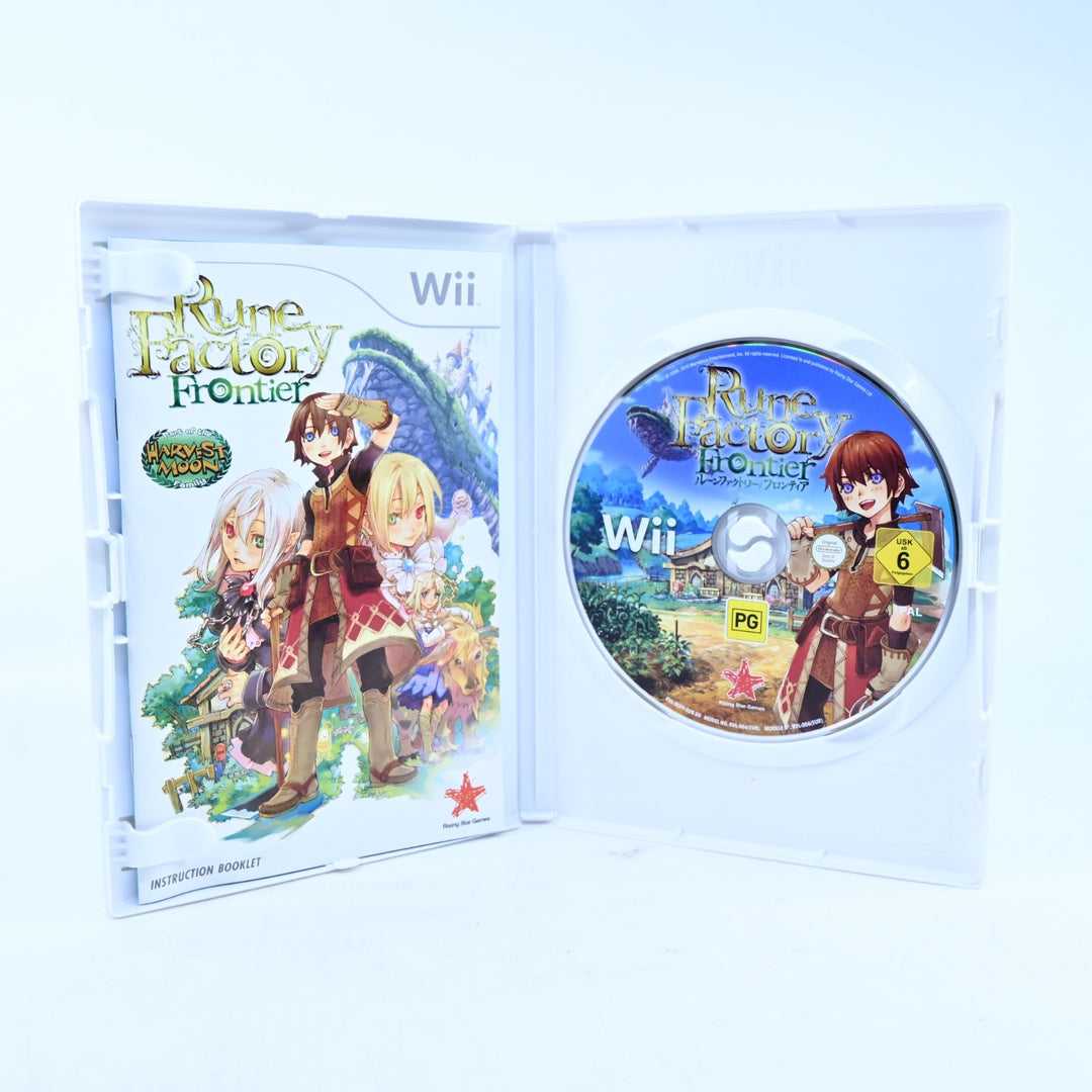 Rune Factory Frontier - Nintendo Wii Game + Manual - PAL - MINT DISC!