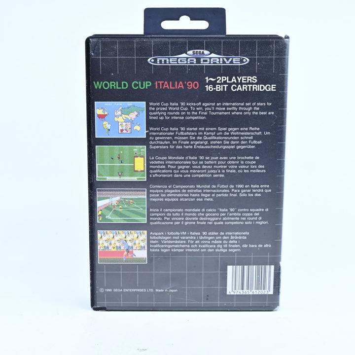 World Cup Italia '90 - Sega Mega Drive Game - No Manual - PAL - FREE POST!