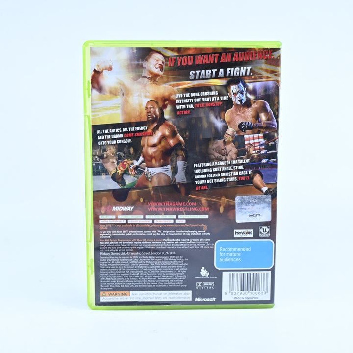 TNA Impact! Total Nonstop Action Wrestling - Xbox 360 Game + Manual - PAL