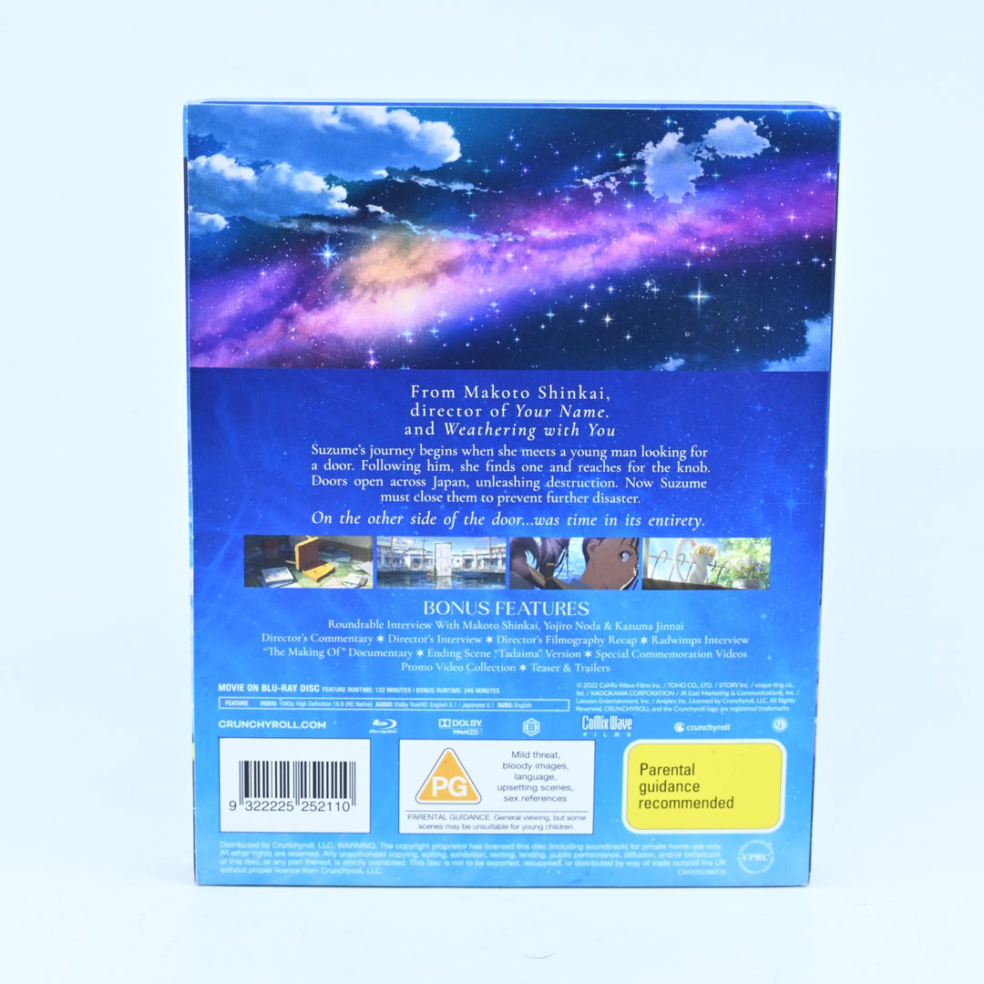 Suzume - Region B - Anime Blu-ray