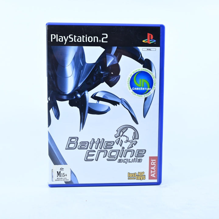 Battle Engine Aquila - Sony Playstation 2 / PS2 Game + Manual - PAL - MINT DISC!