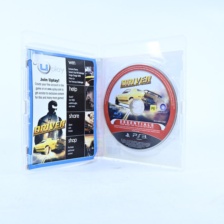 Driver San Francisco - Sony Playstation 3 / PS3 Game + Manual - MINT DISC!