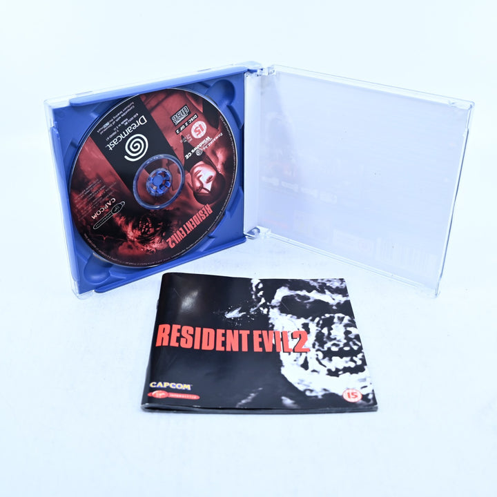 Resident Evil 2 - Sega Dreamcast Game + Manual - PAL - MINT DISC!