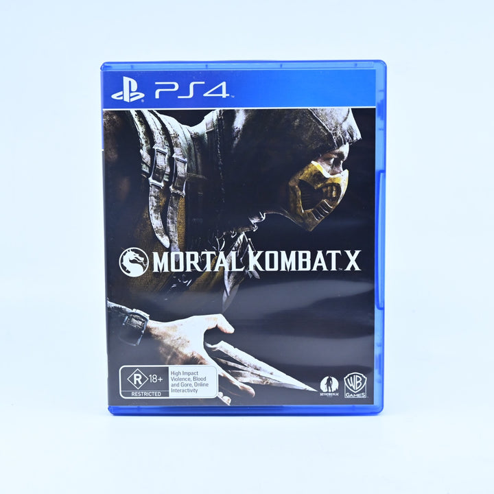 Mortal Kombat X- Sony Playstation 4 / PS4 Game - MINT DISC!