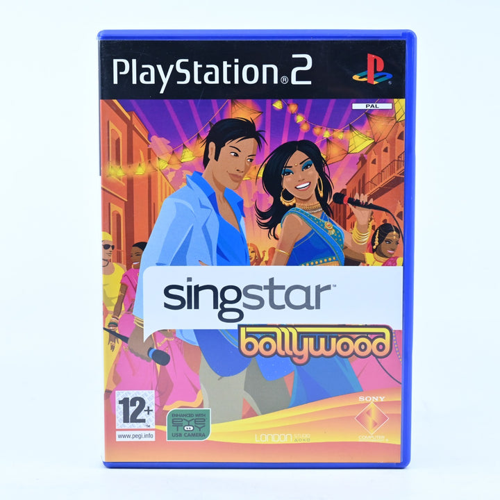 SingStar Bollywood - Sony Playstation 2 / PS2 Game + Manual - PAL - MINT DISC!