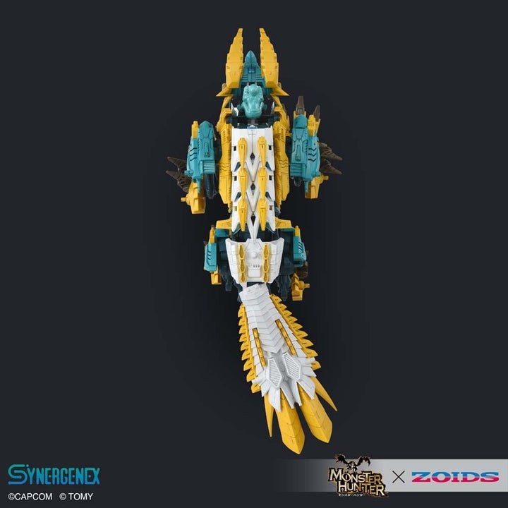 Pre-Order - SYNERGENEX ZOIDS-X-MONSTER HUNTER WILD LIGER-x-ZINOGRE  Model Kit