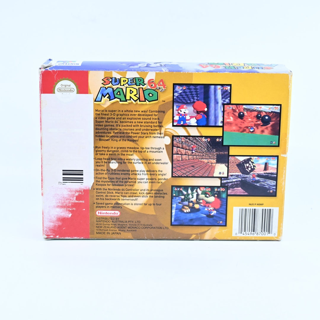 Super Mario 64 - N64 / Nintendo 64 Boxed Game - PAL - FREE POST!