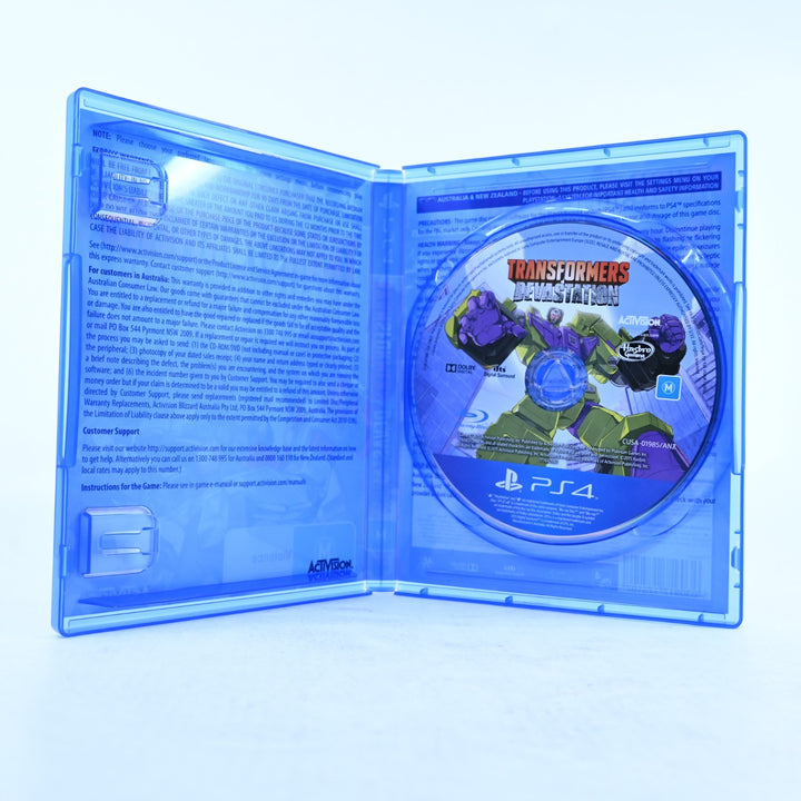 Transformers Devastation - Sony Playstation 4 / PS4 Game - MINT DISC!