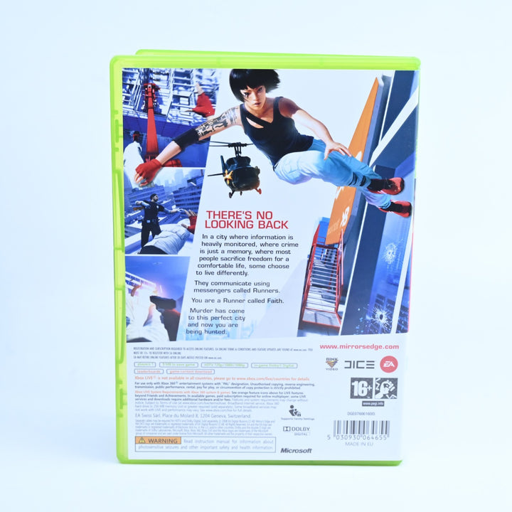 Mirror's Edge - Xbox 360 Game + Manual - PAL - MINT DISC!