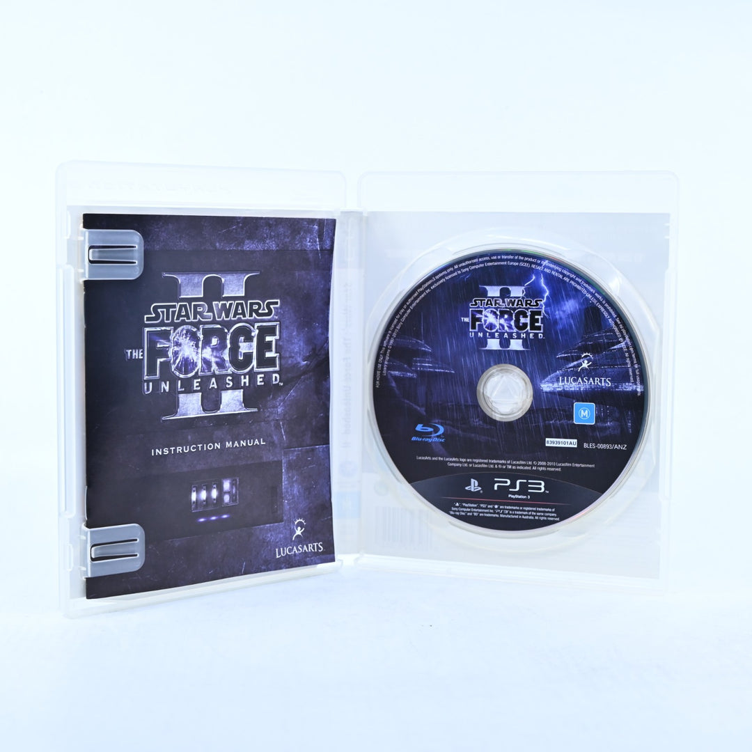Star Wars: The Force Unleashed II - Sony Playstation 3 / PS3 Game + Manual