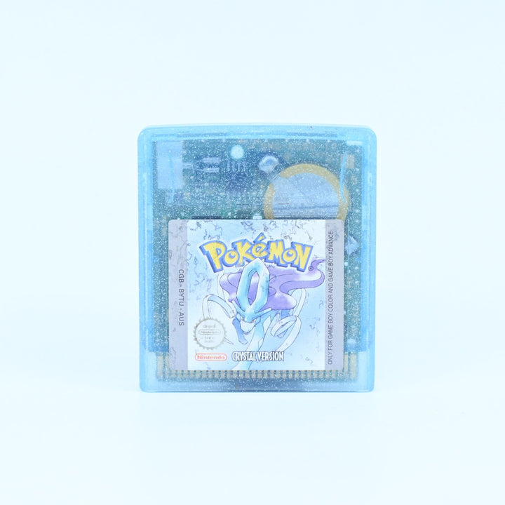 Pokemon Crystal Version - Nintendo Gameboy Color Game - PAL - NEW SAVE BATTERY
