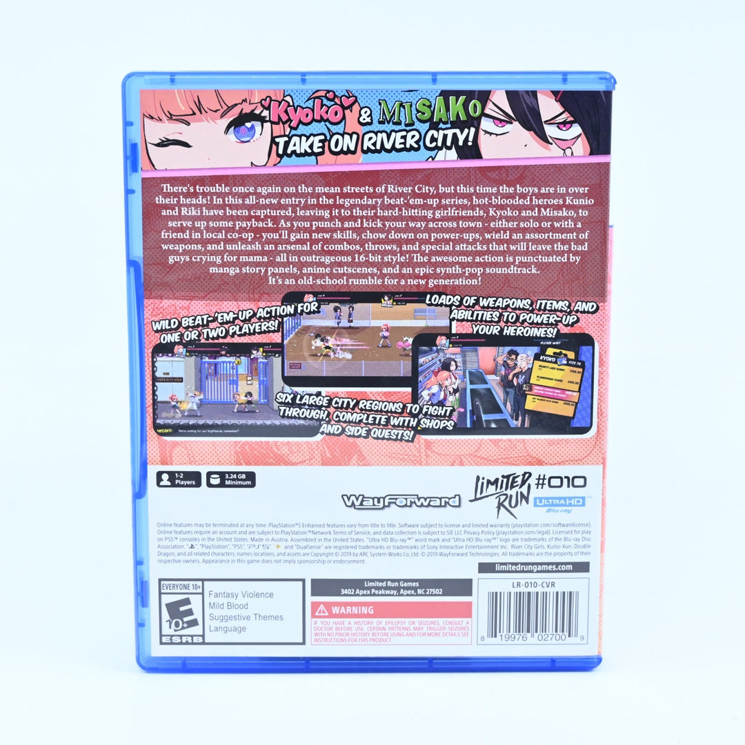 River City Girls - Sony Playstation 5 / PS5 Game - Region Free - MINT DISC!