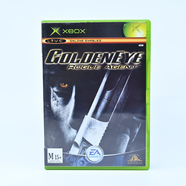 Goldeneye: Rogue Agent - Original Xbox Game + Manual - PAL - MINT DISC!