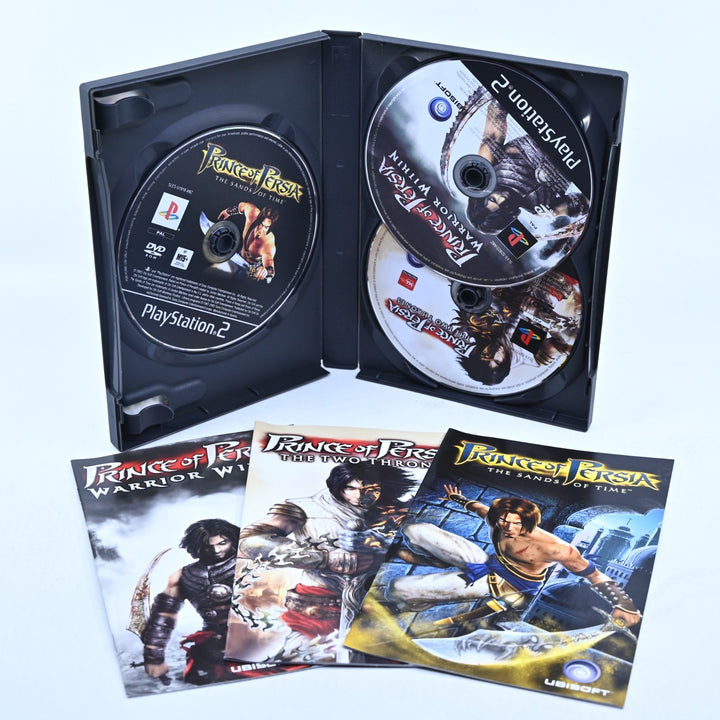 Prince Of Persia: Trilogy - Sony Playstation 2 / PS2 Game + 3 Manuals - PAL