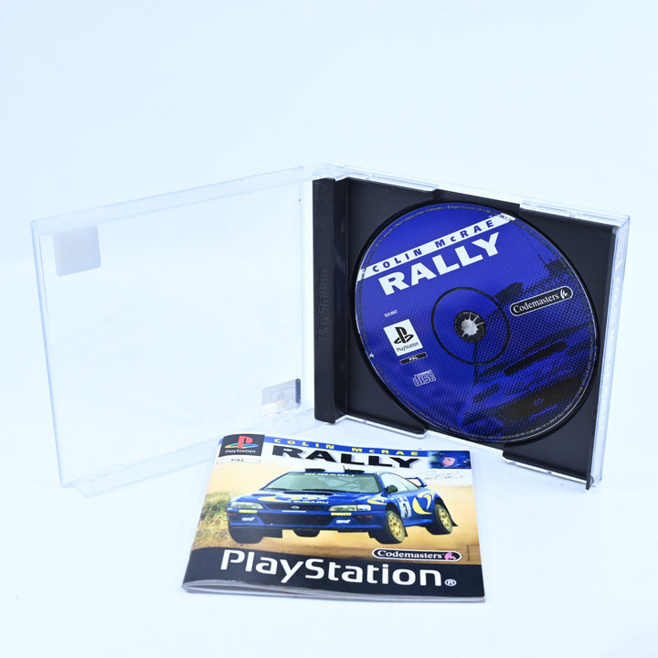 Colin McRae Rally - Sony Playstation 1 / PS1 Game + Manual - PAL