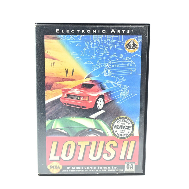 Lotus II - Sega Mega Drive Game - PAL - FREE POST! - No Manual