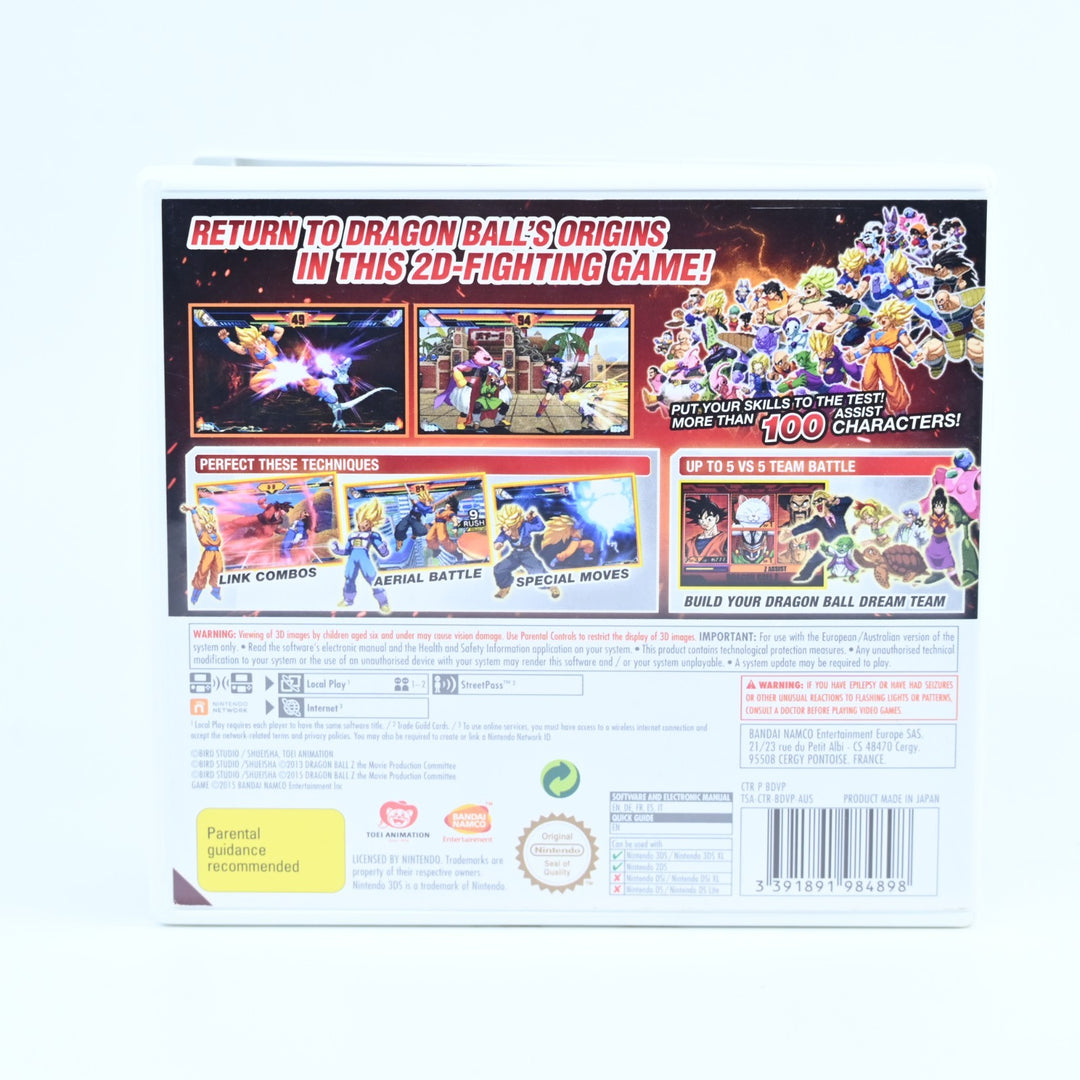 Dragonball Z Extreme Butoden - Nintendo 3DS Game - PAL + Manual - FREE POST!