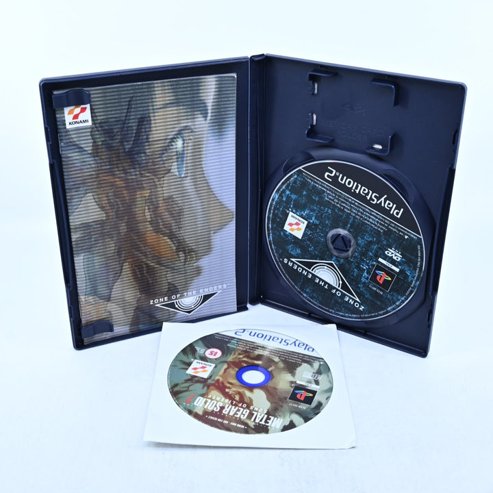 Zone of the Enders - Sony Playstation 2 / PS2 Game + Manual + Demo PAL MINT DISC