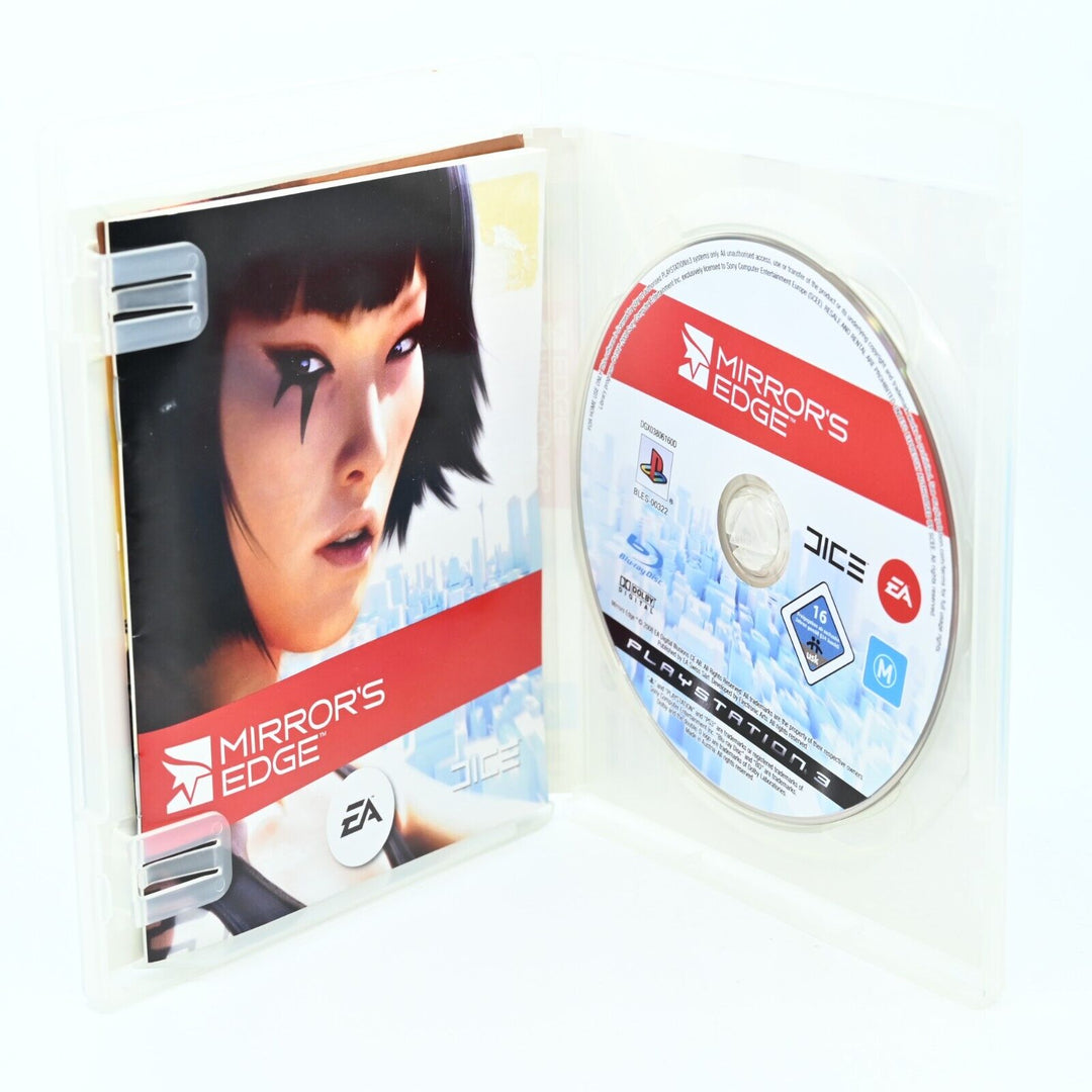 Mirror's Edge - Sony Playstation 3 / PS3 Game + Manual - MINT DISC!