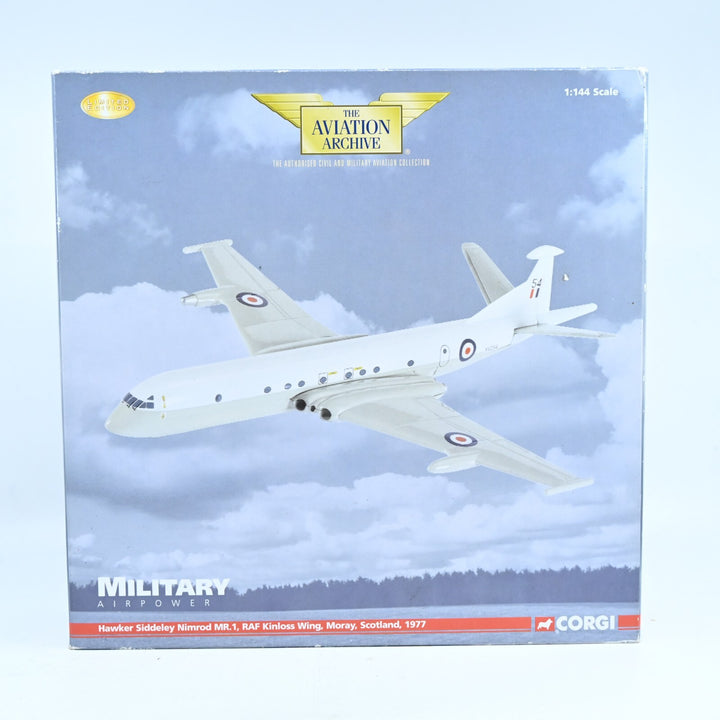 Corgi Aviation 1:144 Hawker Siddley Nimrod MR.1 AA35602 - Die Cast Plane